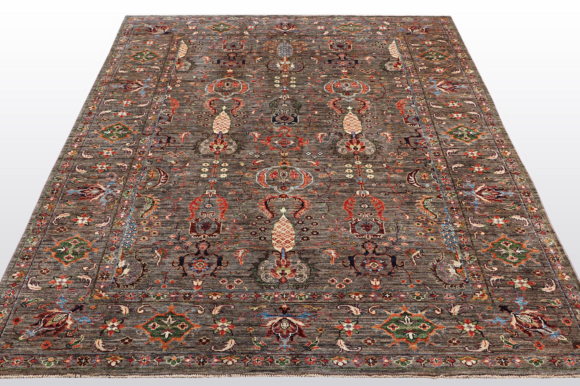 A rug, Zieglar design, ca 244 x 180 cm.