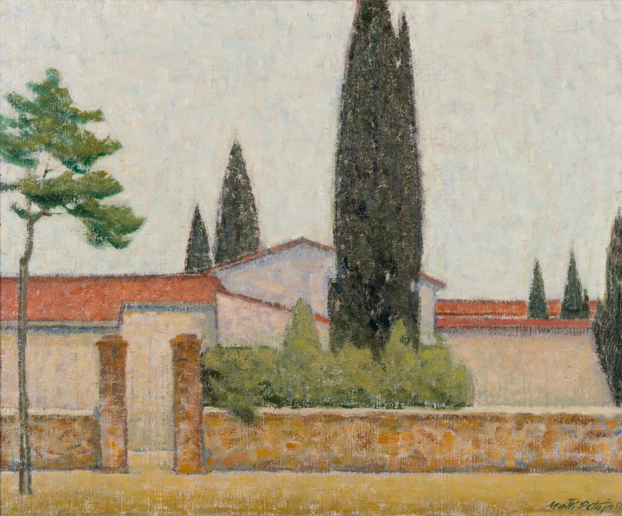 MATTI PETÄJÄ, öljy kankaalle, signeerattu.