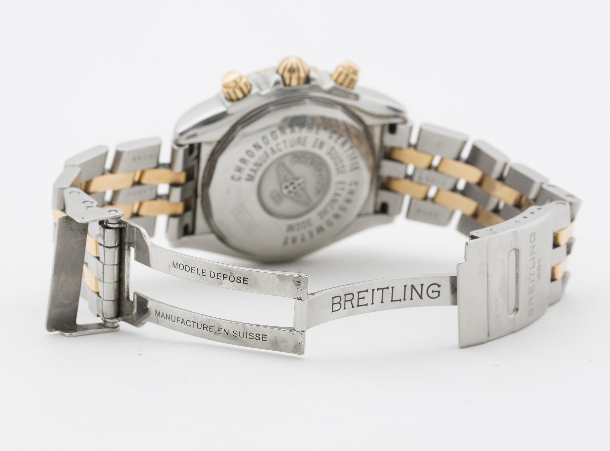 BREITLING, Chronomat Evolution, chronograph, wristwatch, 43,7 mm,