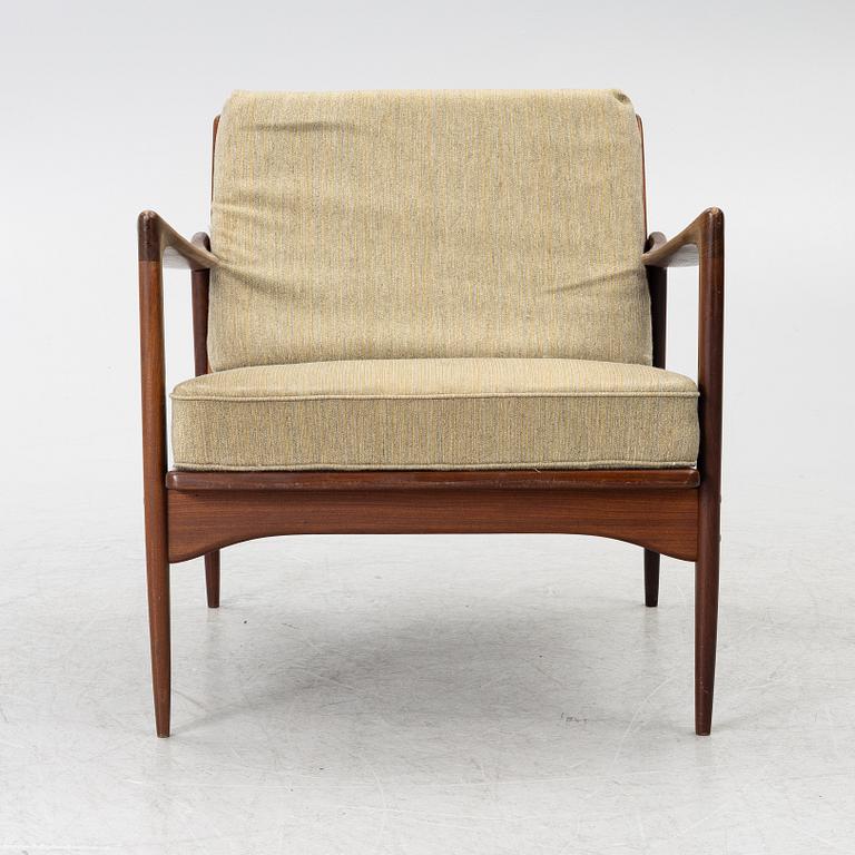 Ib Kofod-Larsen, armchair, 'The Candidate' OPE Furniture, 1960s.