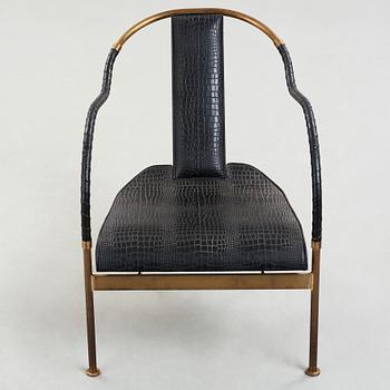 Mats Theselius, A Mats Theselius 'el Rey' easy chair by Källemo Sweden post 1999.