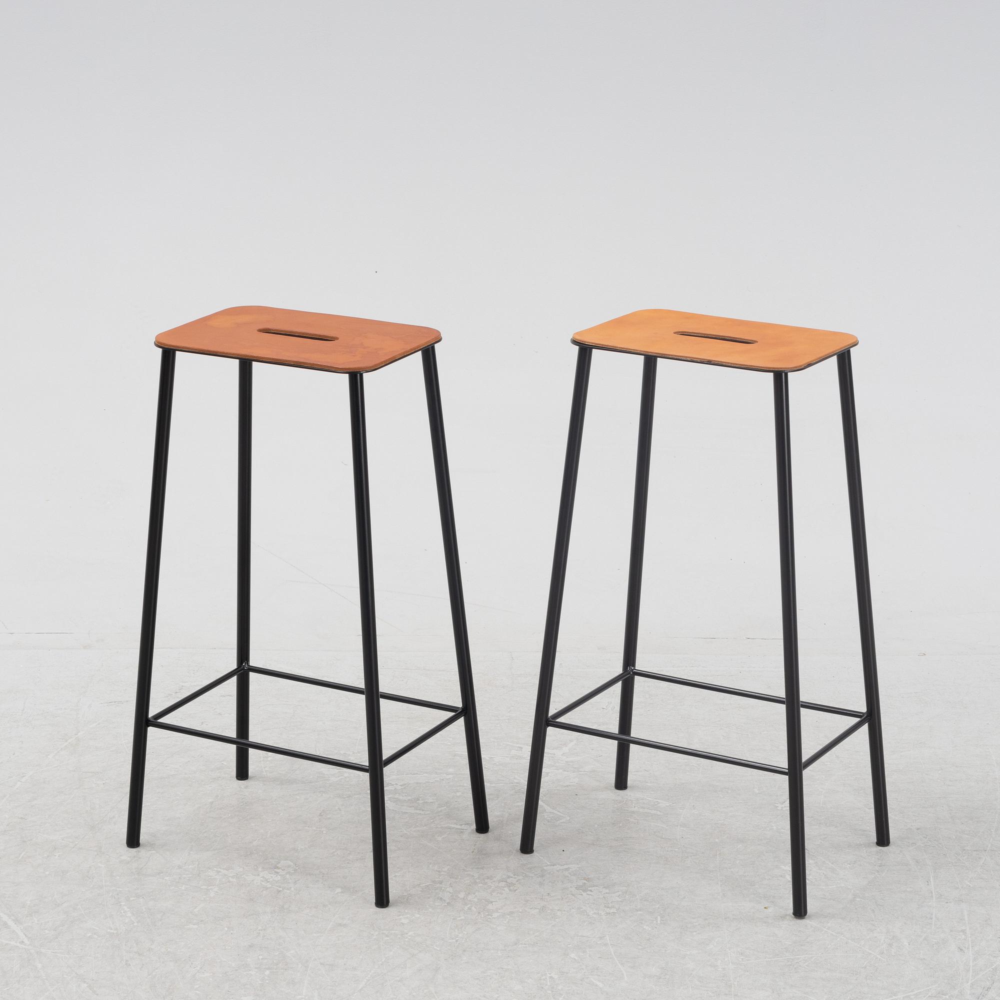 Frama & Toke Lauridsen, 'Adam Stool', a pair of bar stools, Toke Lauridsen, Denmark.