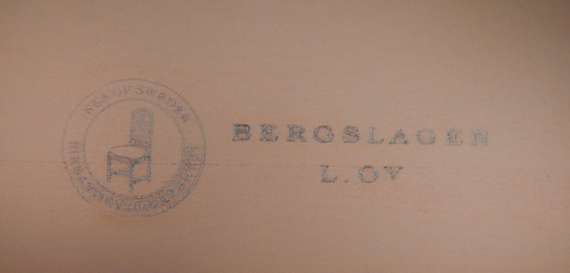 SLAGBORD, "Bergslagen", IKEAs 1700-tals serie.