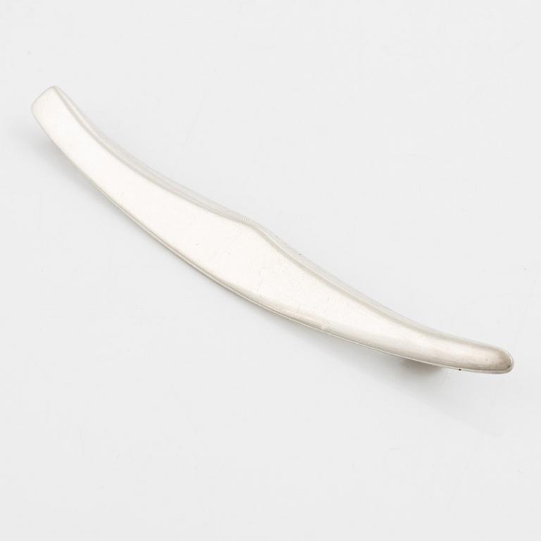 Sven-Erik Högberg, brooch, silver, Gothenburg 1967.