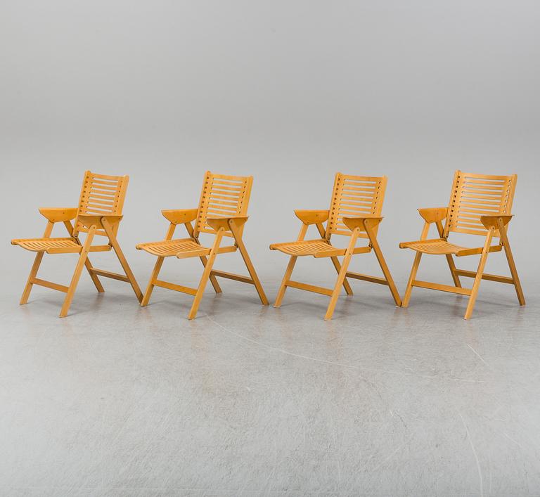 NIKO KRALJ, four 'Rex' chairs, second half of the 20th Century.