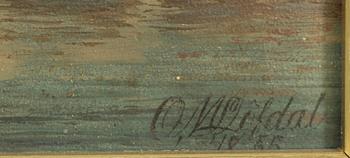 Oscar Magnus Löfdahl, The estate Stackebo.