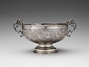 KALLSKÅL, silver, norra Sverige, 1700/1800-tal. Vikt ca 190 gram.