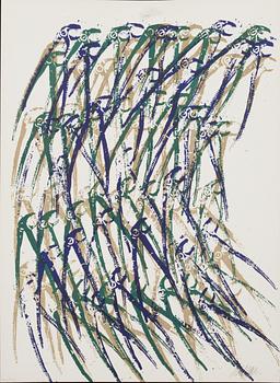 FERNANDEZ ARMAN, mapp med 5 färglitografier, signerade och numrerade 100/250.