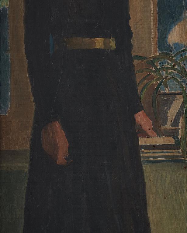 Carl Wilhelmson, "Berta, konstnärens hustru" (Berta, the artist's wife).