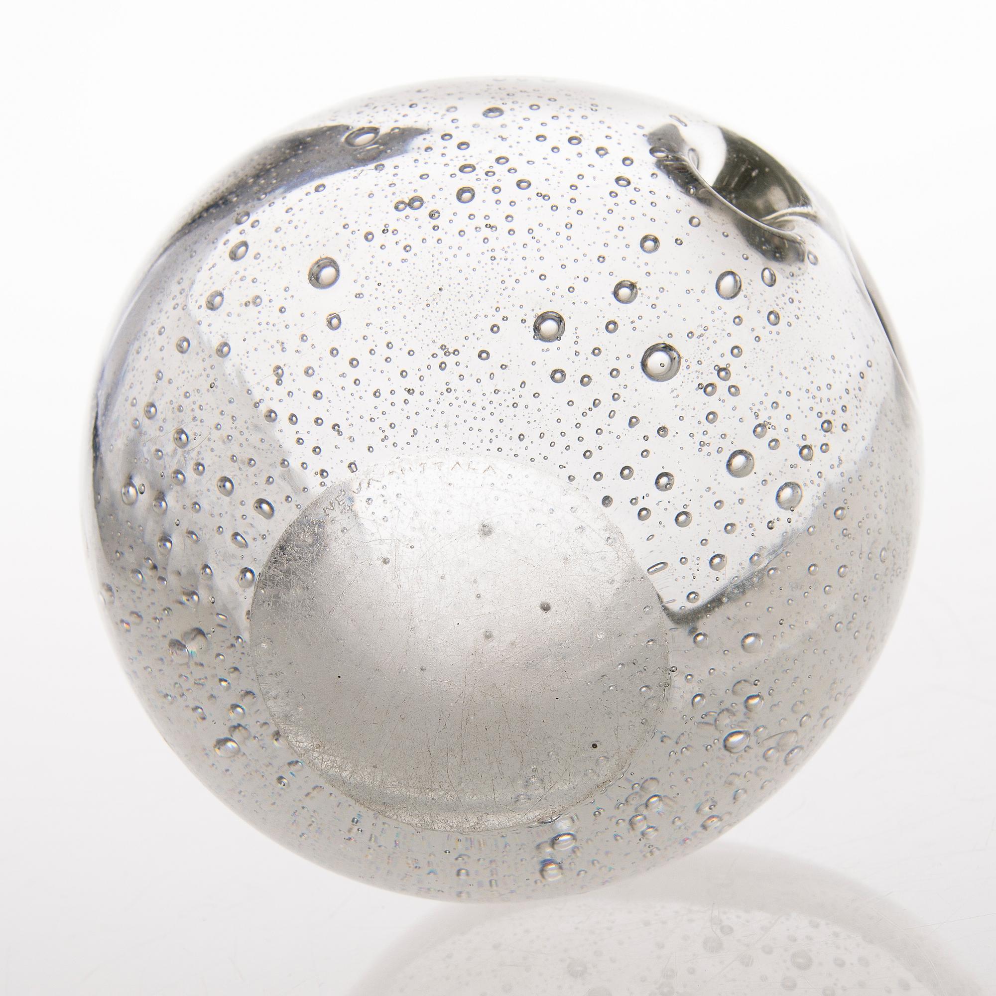 Timo Sarpaneva, Glasskulptur, signerad Timo Sarpaneva, Iittala.