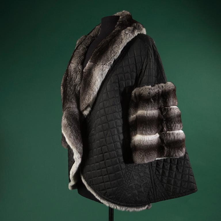 A jacket by MELLEGARI.