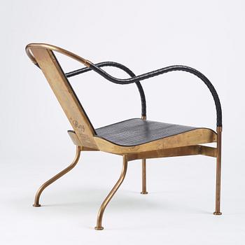 Mats Theselius, an 'el Rey' armchair, ed. 252/360, Källemo, Sweden, post 1999.