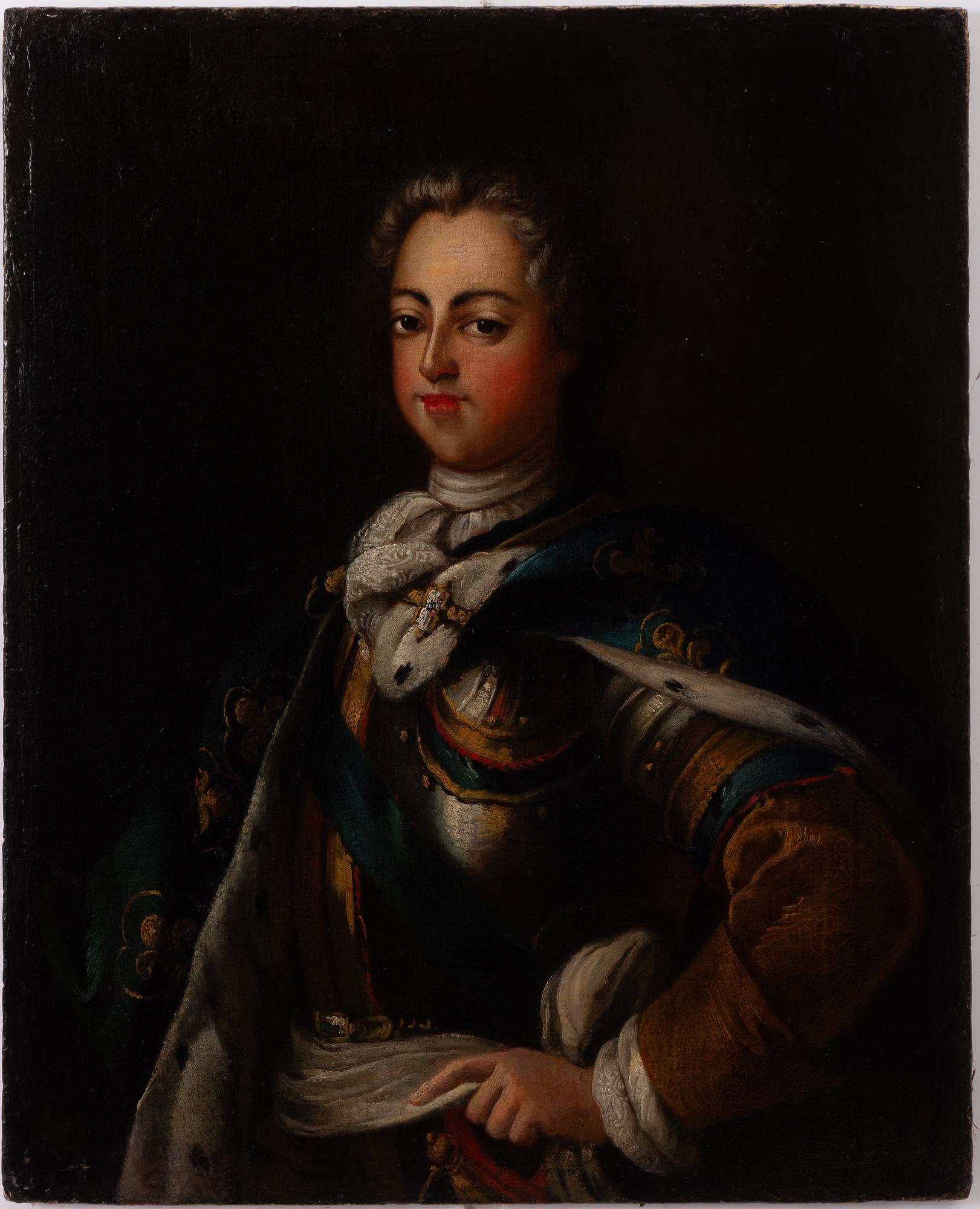 Jean-Baptiste van Loo, efter, "Ludvig XV av Frankrike" (1710-1774).