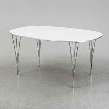 PIET HEIN & BRUNO MATHSSON, a 'Super Elliptical' dining table, Fritz Hansen, Denmark, 2014.