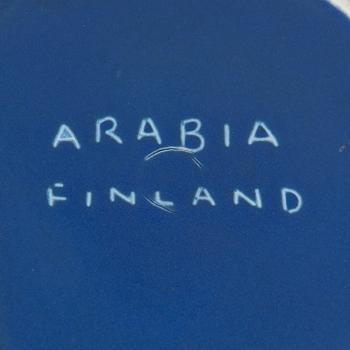 A mid-20th century ceramic floor vase, Arabia Finland.
