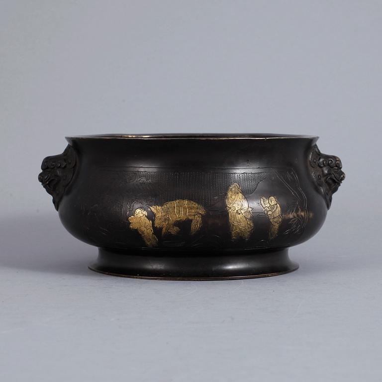RÖKELSEKAR, brons, Kina.
