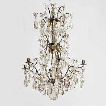Chandelier, Baroque style, early 20th century.
