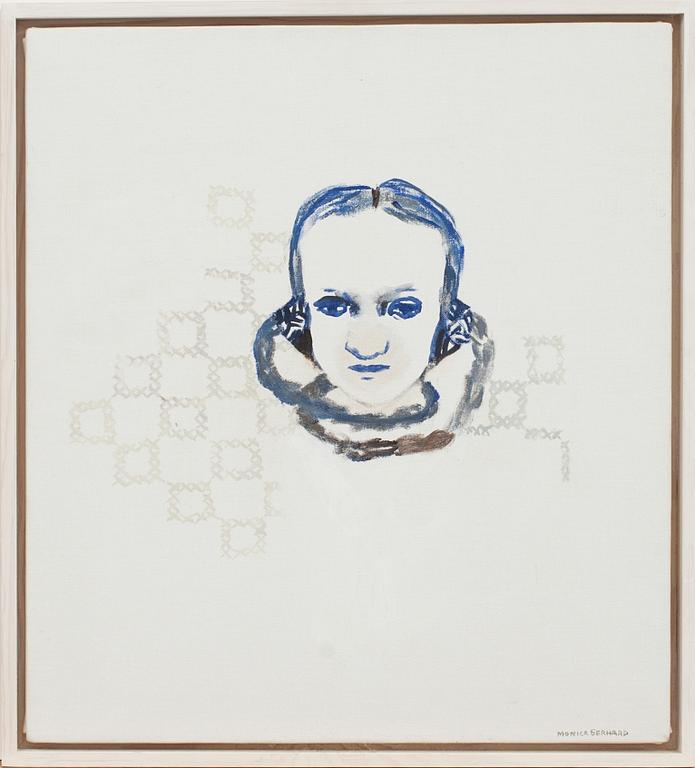 MONICA GERHARD, olja på duk. Signerad.