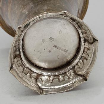 BÄGARE, silver, Anders Hjulström, Köping, 1787. Vikt ca 234g.