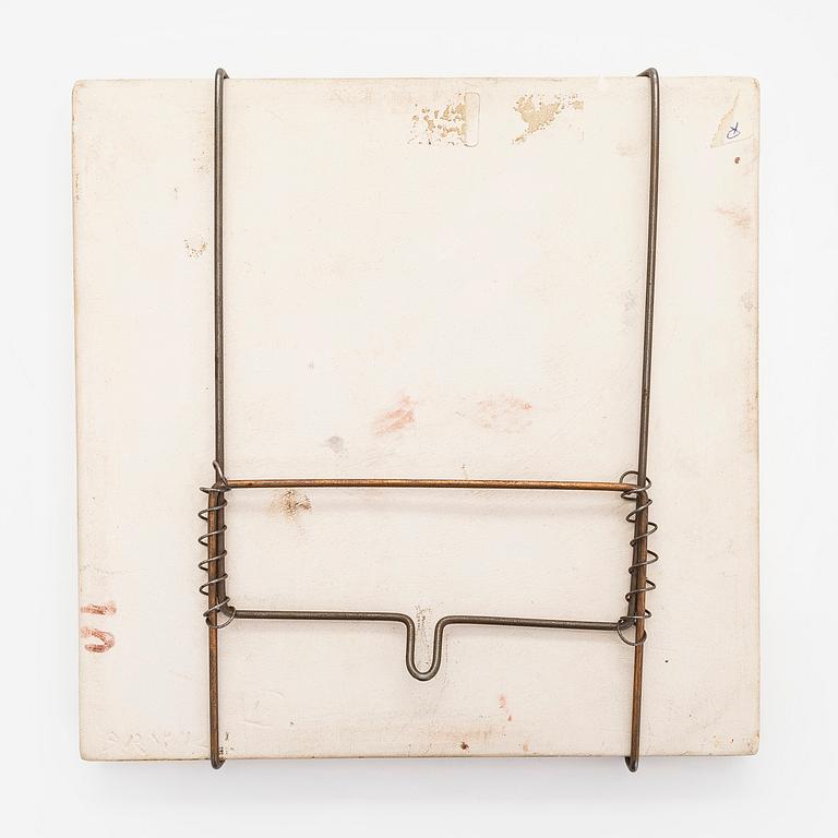 Rut Bryk, relief, stoneware, signed BRYK.