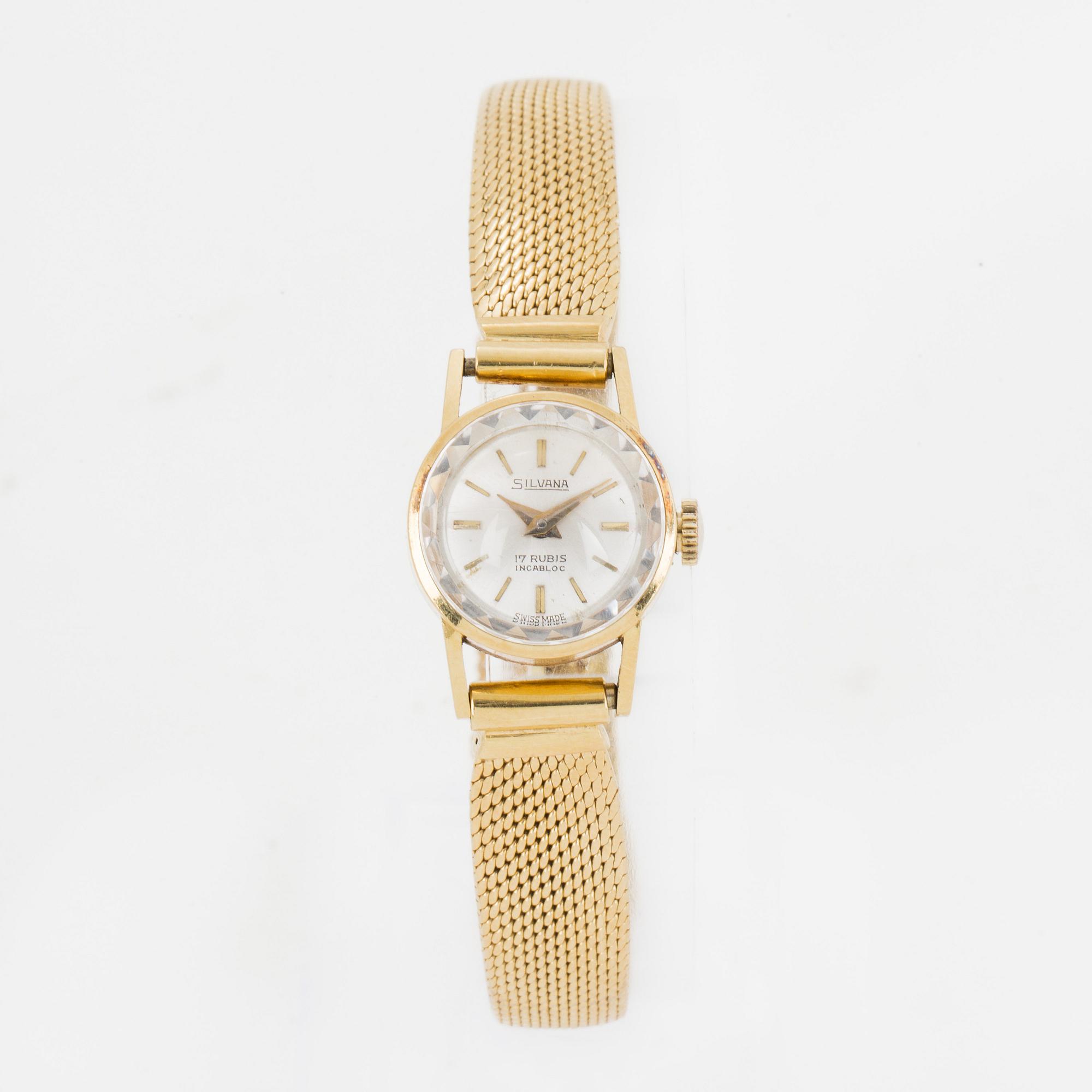 SILVANA, wristwatch, 17 mm.