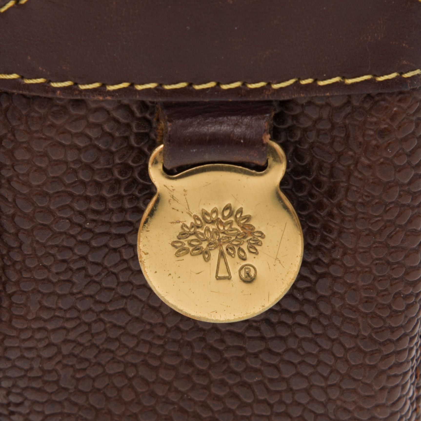 A Vintage Scotchgrain Trout Satchel Bag. Bukowskis