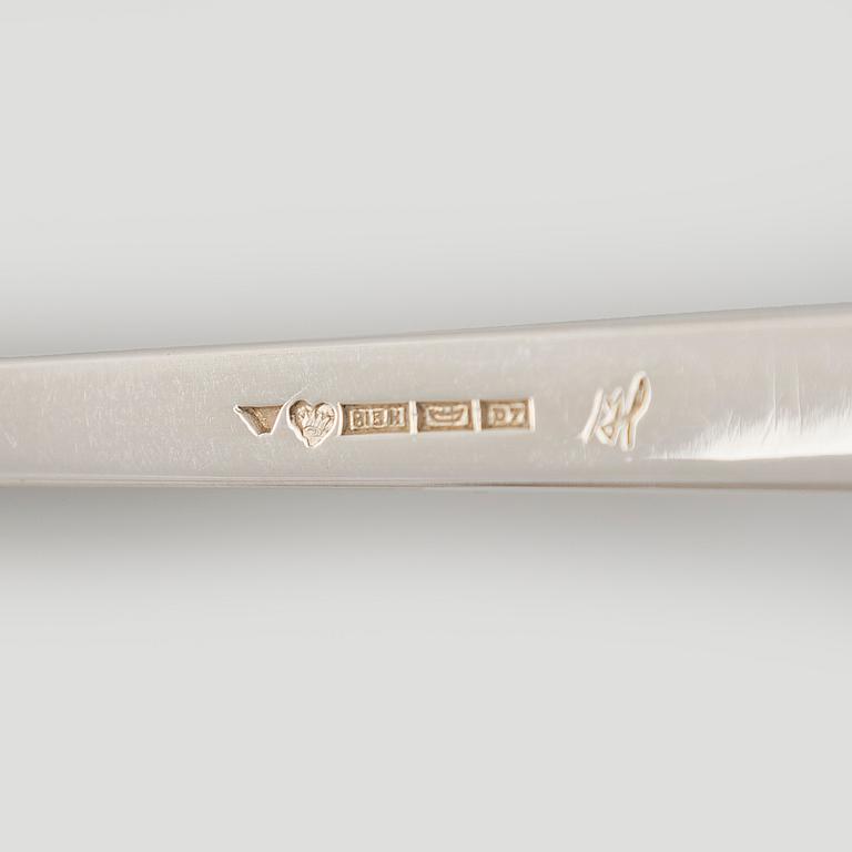 Mauno Honkanen, Såsskål med slev, silver, Tillander, Helsingfors 1958.