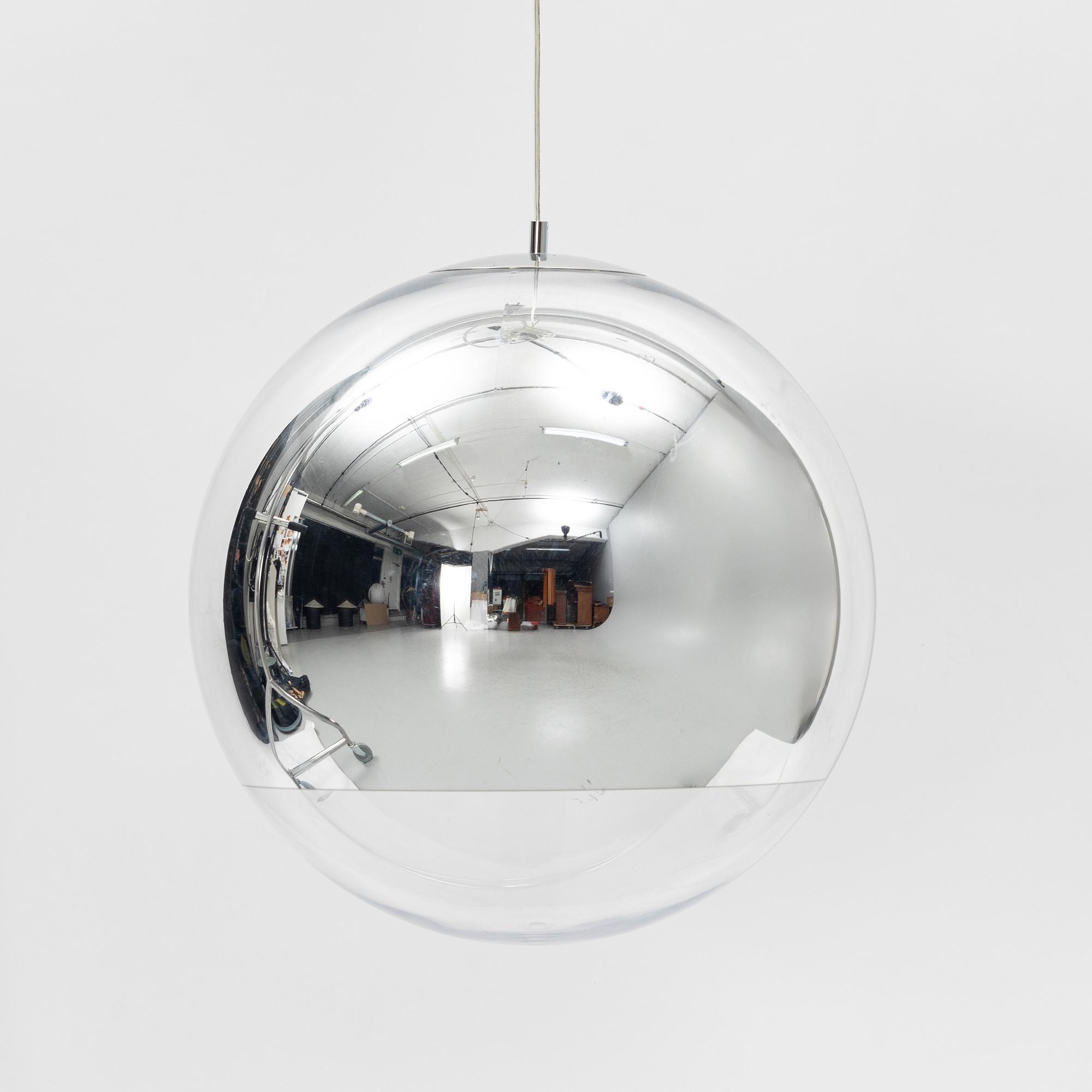 Tom Dixon, taklampa, "Mirror Ball",