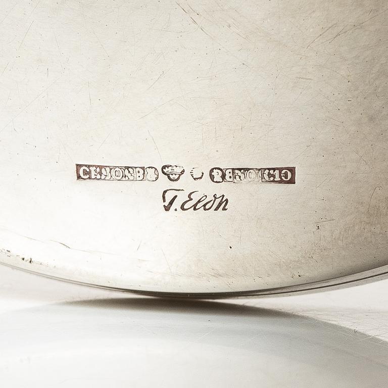 Tore Eldh, A pair of silver candlesticks, Ceson, Gothenburg, 1977.