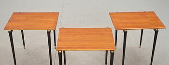 SATSBORD, 3 delar, 1950-tal.