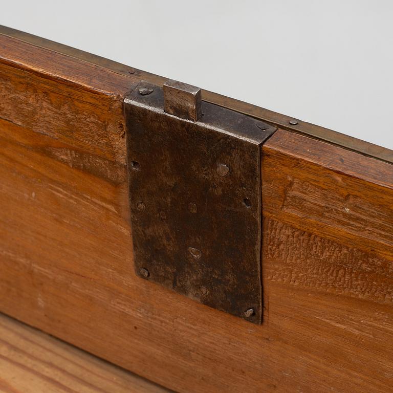 A late gustavian chest of drawers, around 1800.