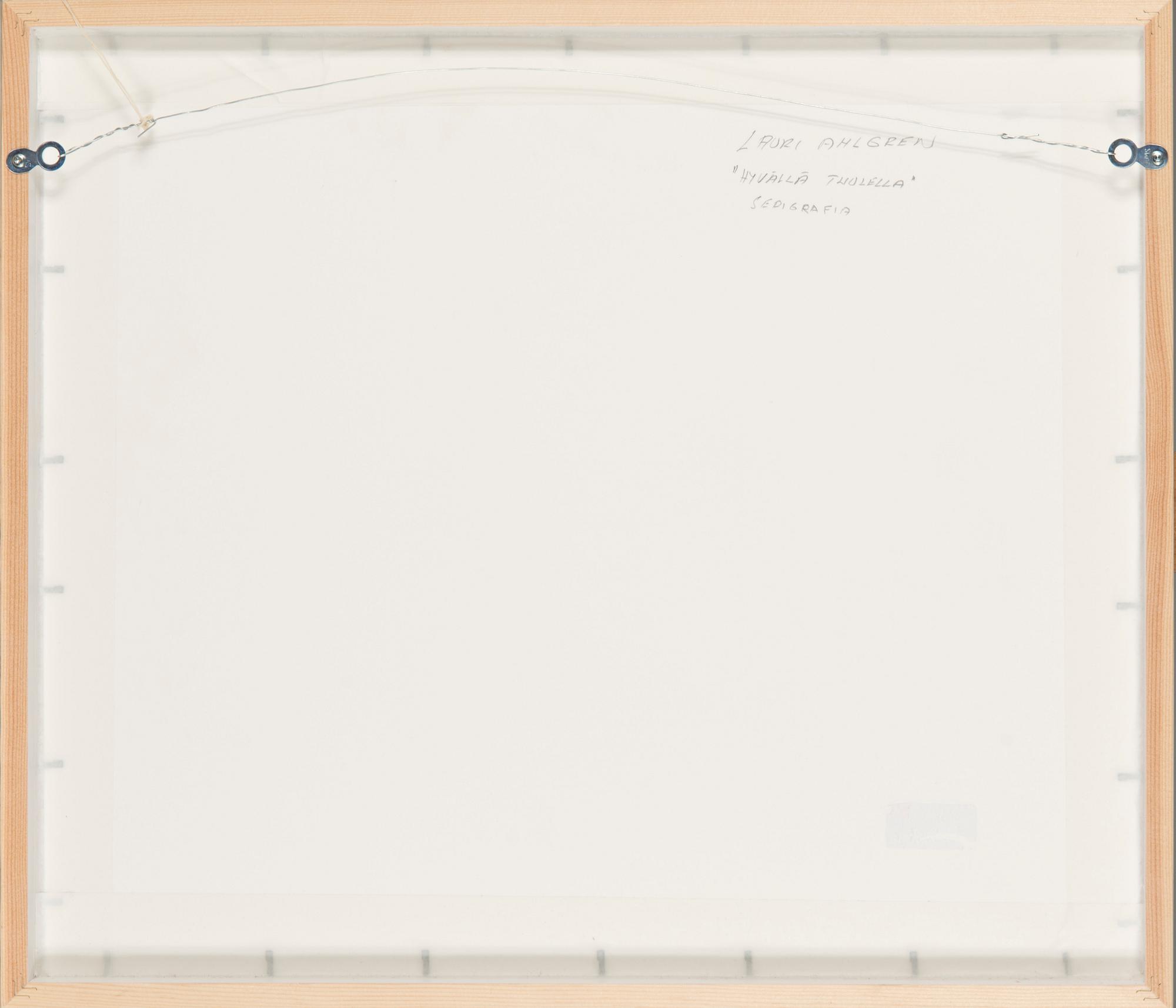 Lauri Ahlgrén, "På gott humör".