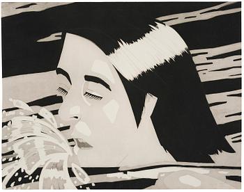 161. Alex Katz, "The swimmer".
