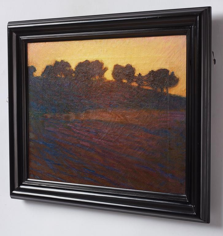 Fritz Lindström, French landscape.