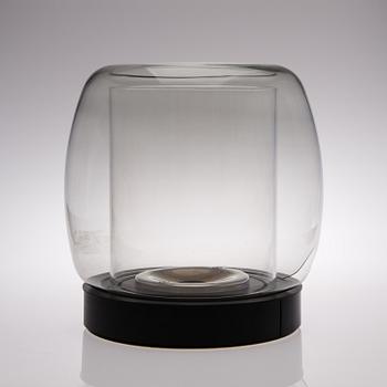 An Iittala "Kaasa" indoor fireplace, designed by Ilkka Suppanen.