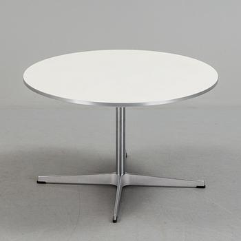 A five piece chindrens seating furniture. by Arne Jacobsen for Frits Hansen.