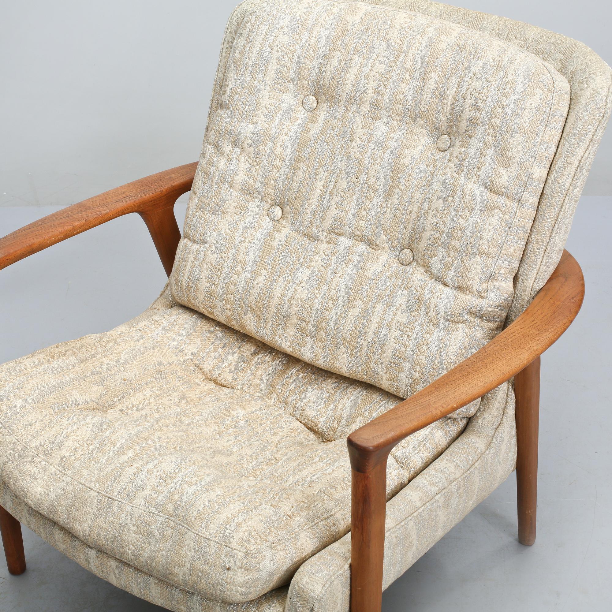 FÅTÖLJ, Inge Andersson för Bröderna Andersson, Ekenässjön, 1960-tal.