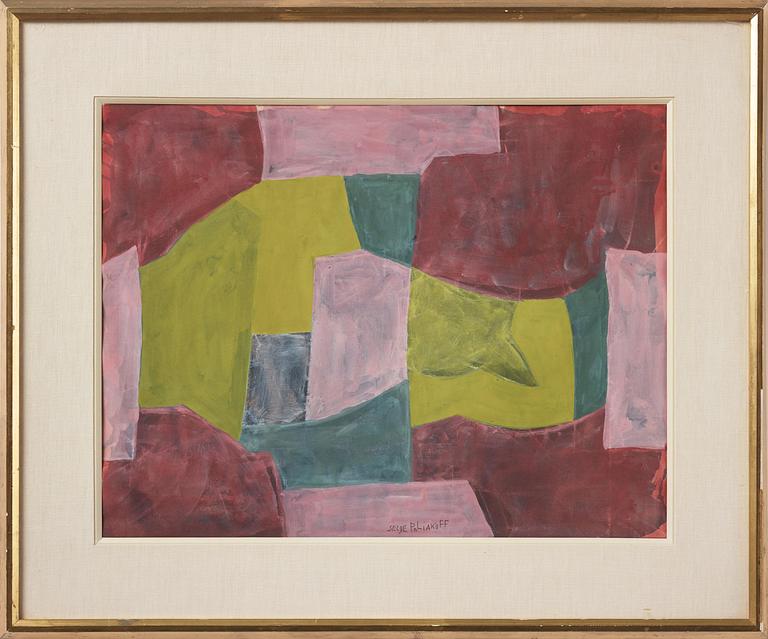 Serge Poliakoff, Untitled.