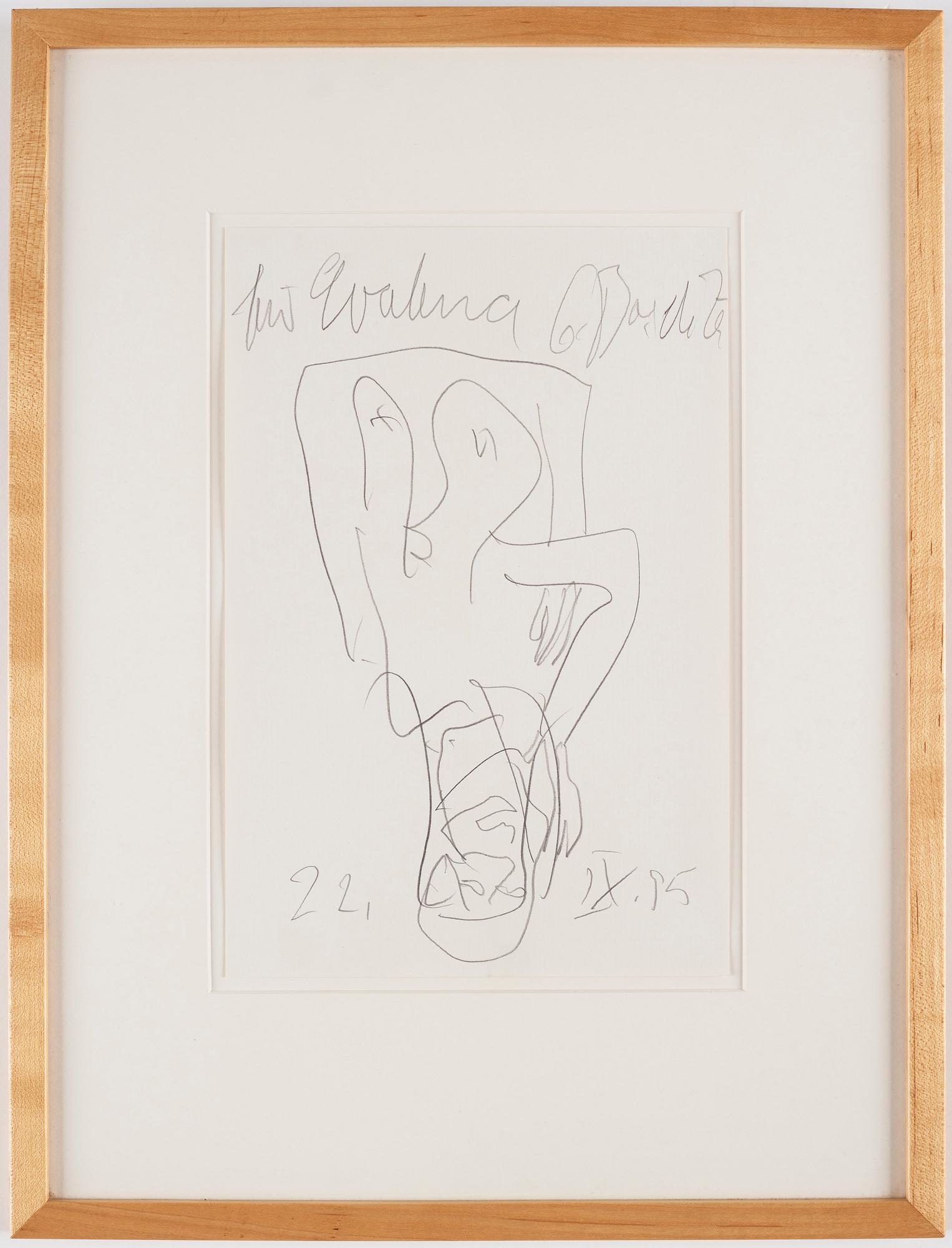 Georg Baselitz, Untitled.