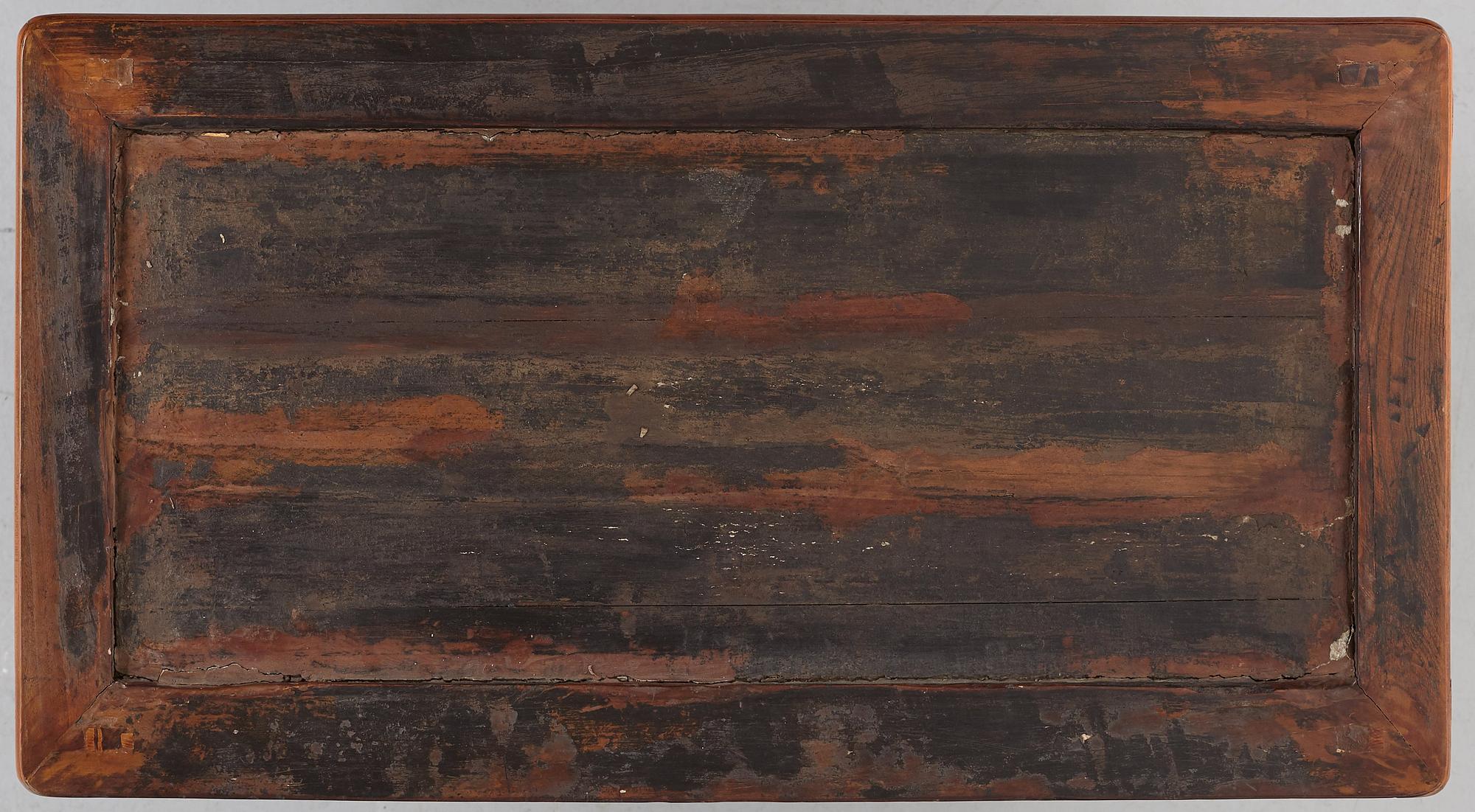 A Chinese hardwood cabinet, Qing dynasty, presumably 18th Century.