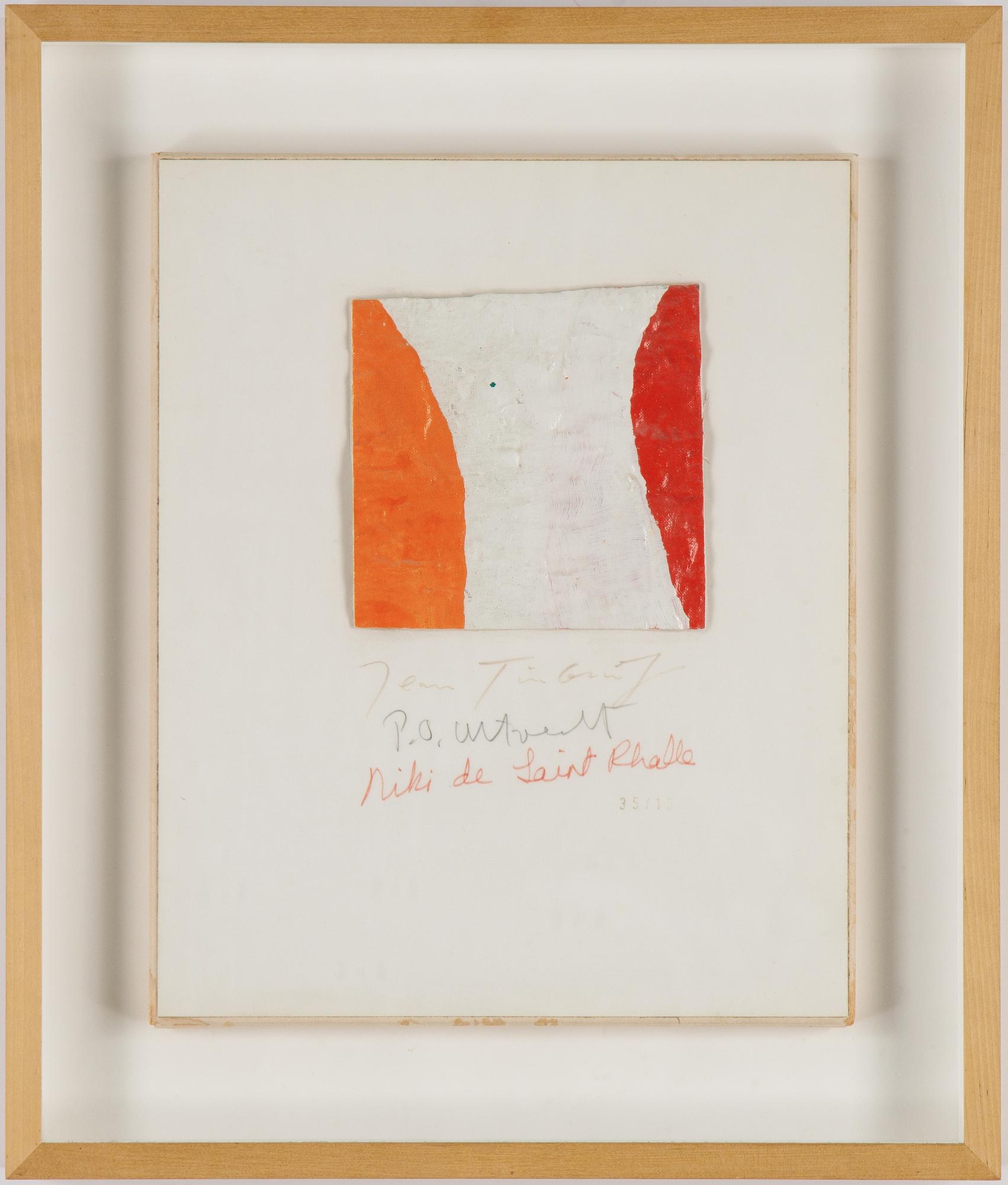 Niki de Saint Phalle, Fragment of "Hon", Moderna Museet, 1966. Sign by Saint Phalle, Ultvedt, Tinguely. Catalogue.