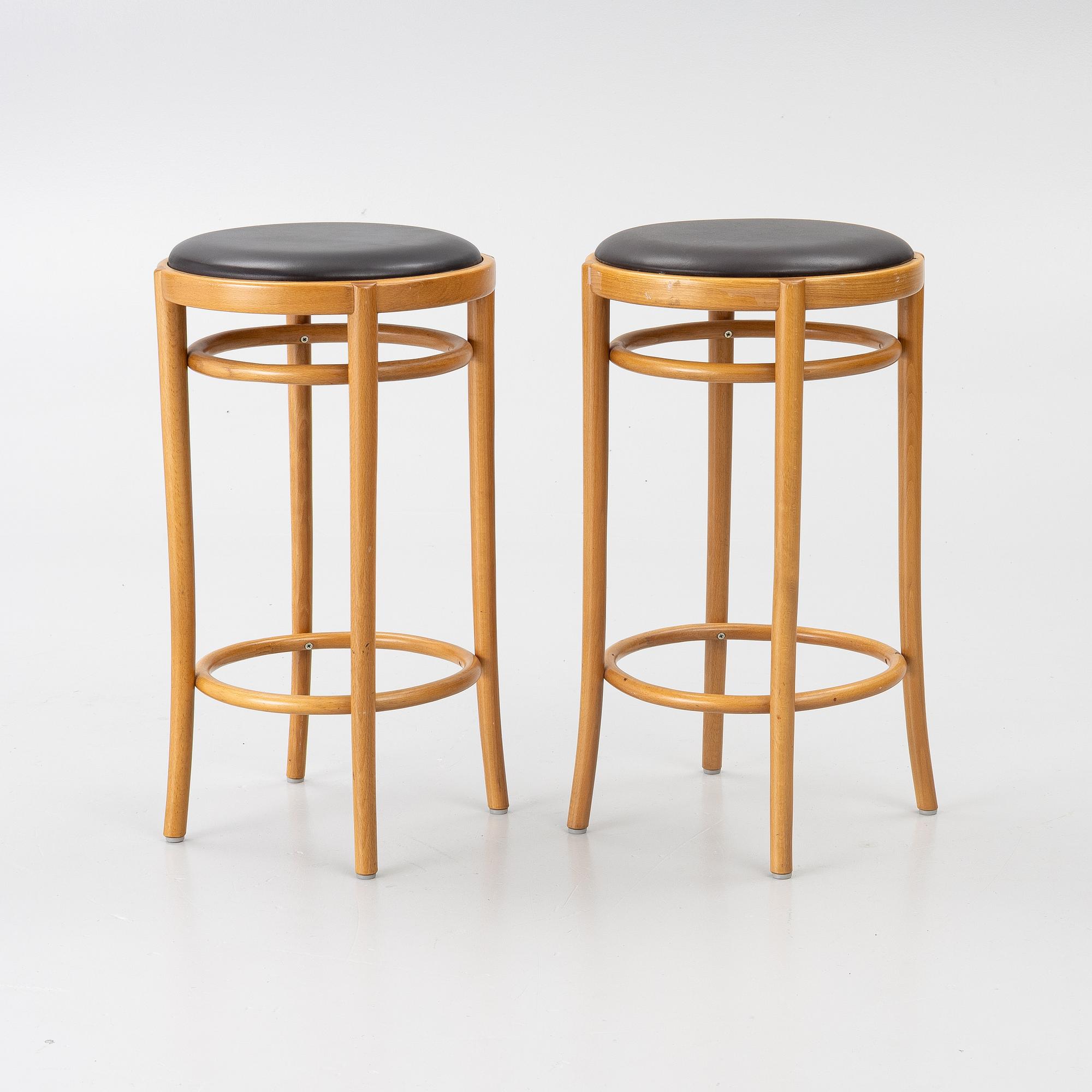 Six 'Josefin' bar stools, Gemla Fabrikers AB, 2008.