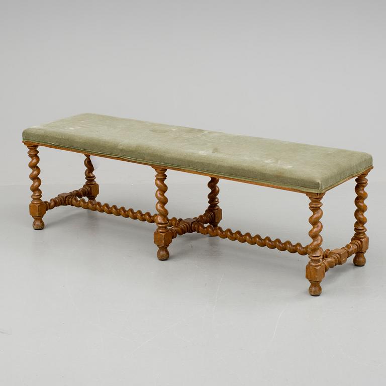BÄNK, barockstil, omkring år 1900.