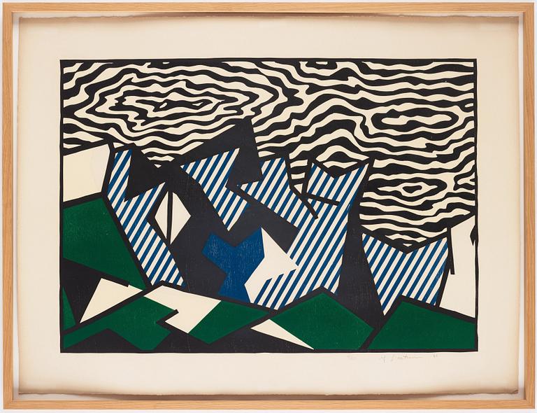 Roy Lichtenstein, "Morton A. Mort".