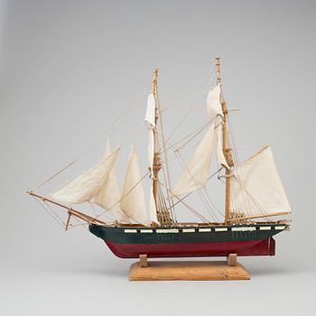 A ship model, first half of the 20th century.