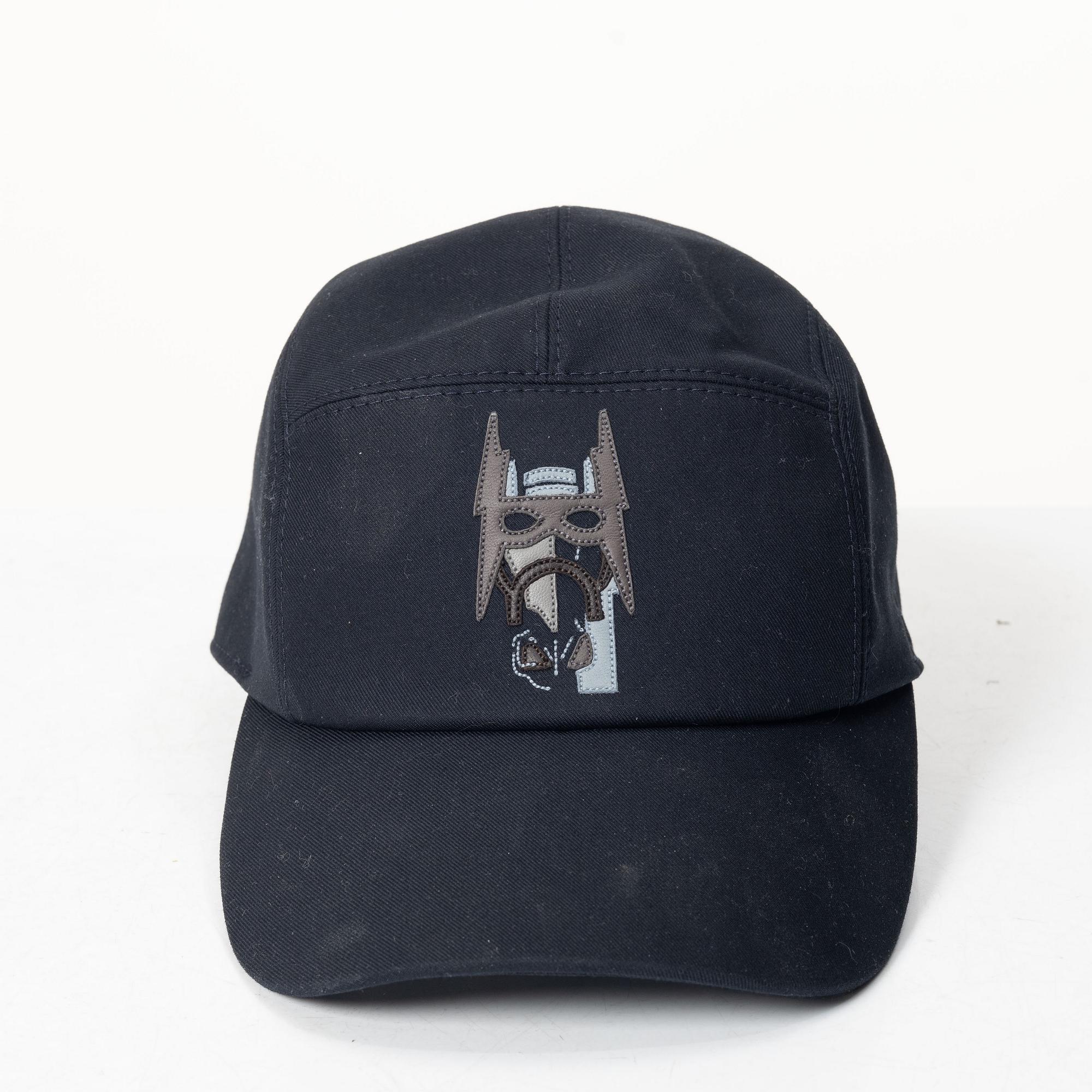 Hermès, Cap, “Nevada Super H Cap”, size 60.
