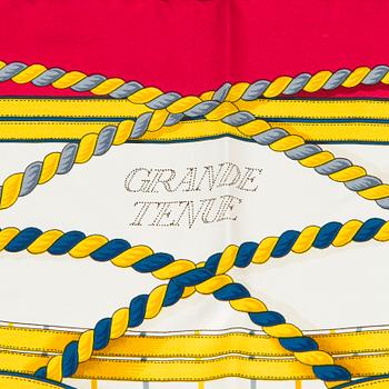 Hermès, a 'Grande Tenue' silk scarf.