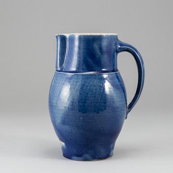 INGRID ABENIUS (TRILLER), a stoneware jug for Otto Lindig, Keramische Werkstatt Dornburg, circa 1932.