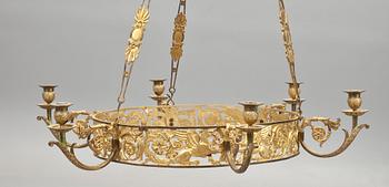 TAKKRONA, empirestil, 18/1900-tal. Diam 76.