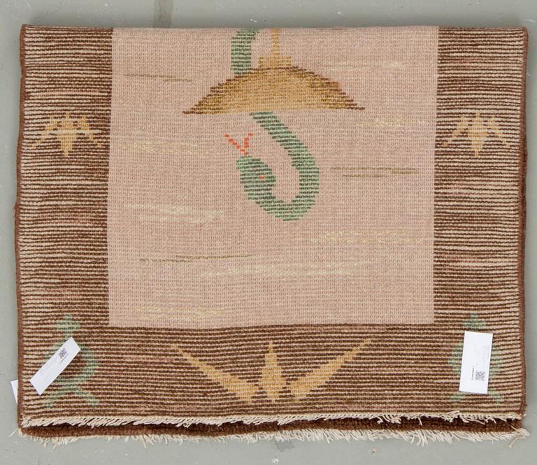 MATTA, flossa, signerad L G 1938. Ca 127x79 cm.